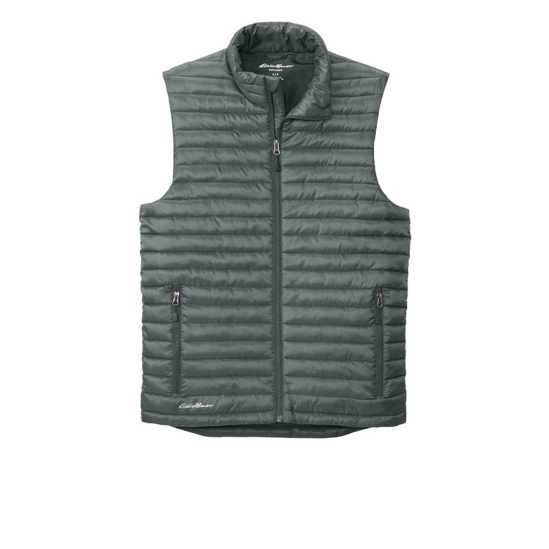 Eddie Bauer® Packable Quilted Vest - Metal Grey