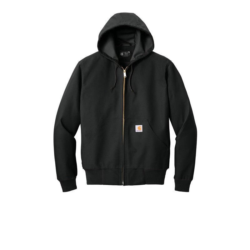 Carhartt ® Thermal-Lined Duck Active Jac - BLACK