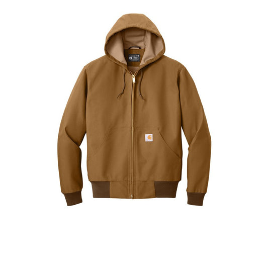 Carhartt ® Thermal-Lined Duck Active Jac - Carhartt Brown