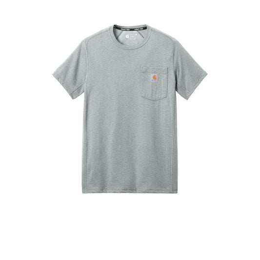 Carhartt Force® Short Sleeve Pocket T-Shirt - Heather Grey