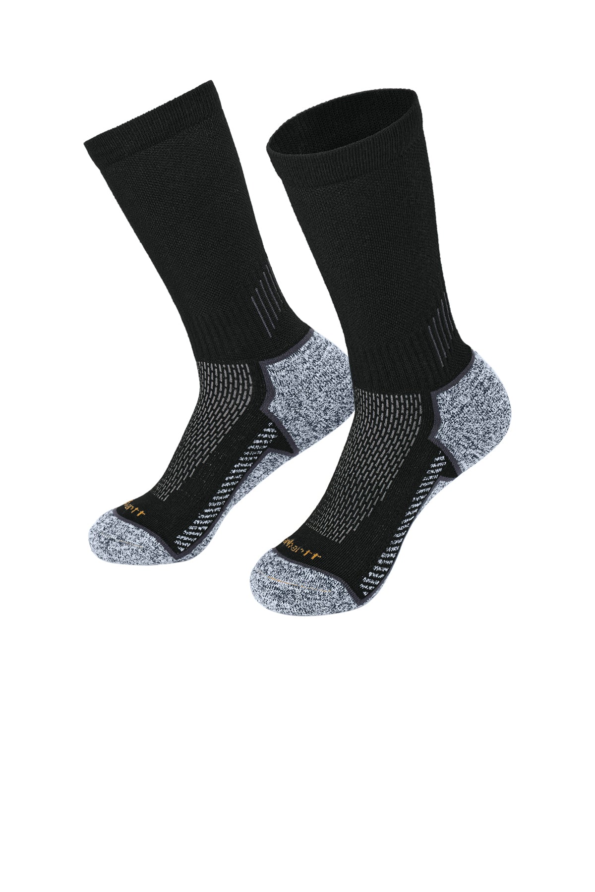 Carhartt Force® Midweight Crew Sock (3-Pack) - Black