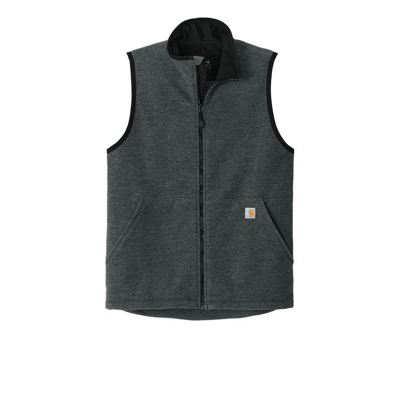 Carhartt® Textured Fleece Vest - Carbon Heather