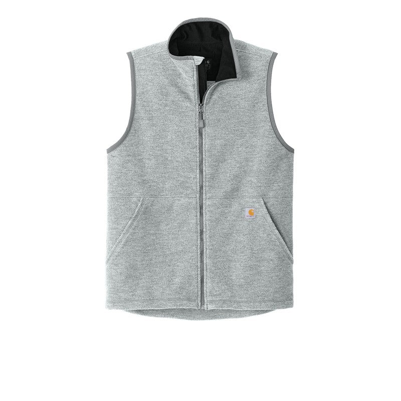 Carhartt® Textured Fleece Vest - Heather Grey