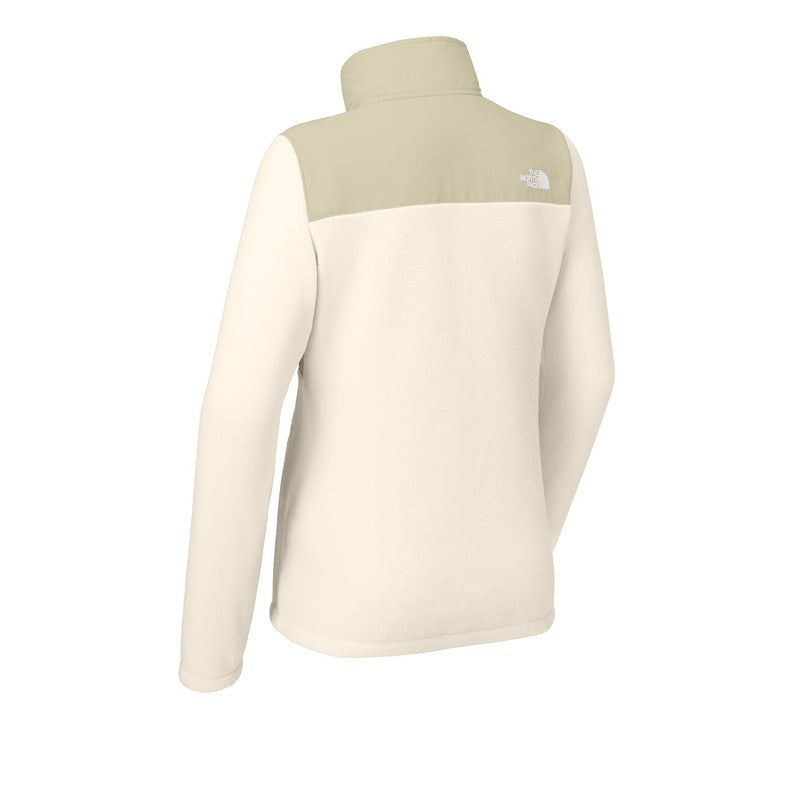 The North Face® Women’s Highest Peak Full-Zip Fleece Jacket - Gardenia White/ Gravel