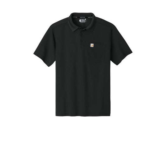 Carhartt Force® Snag-Resistant Pocket Polo - Black