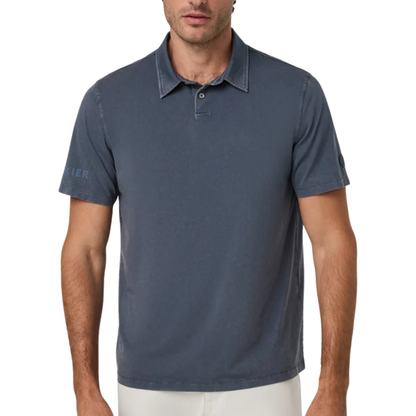 KIER Short Sleeve Feather Polo