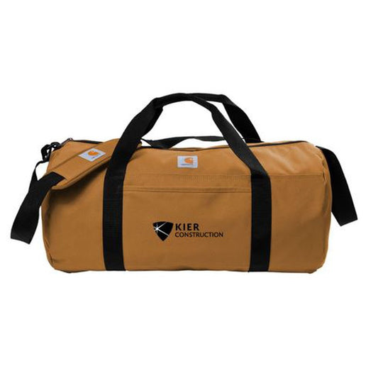 KIER Carhartt® Canvas Packable Duffel with Pouch - Carhartt Brown