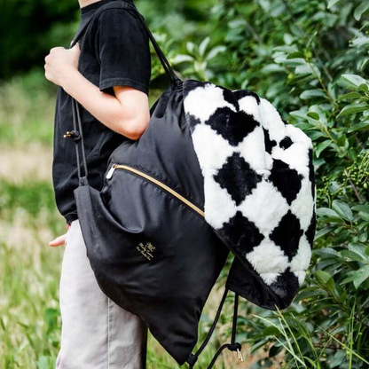 KIER Minky Everywhere Blanket - Black