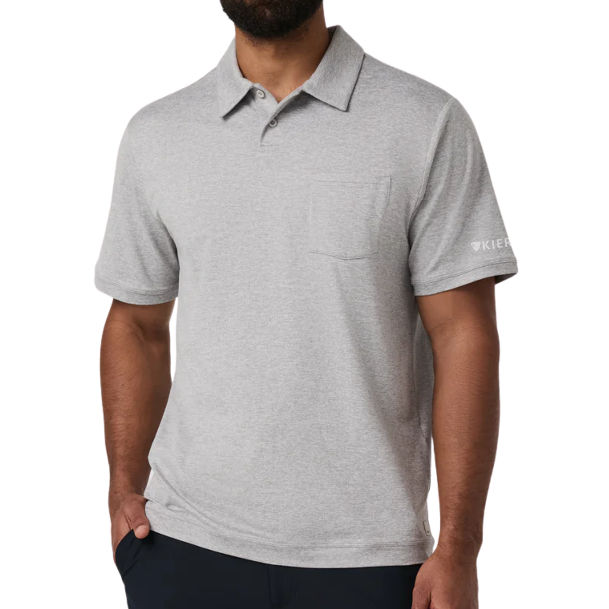 KIER Short Sleeve Ponto Performance Polo