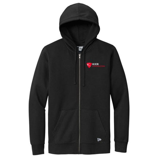 KIER New Era ® Comeback Fleece Full-Zip Hoodie - BLACK