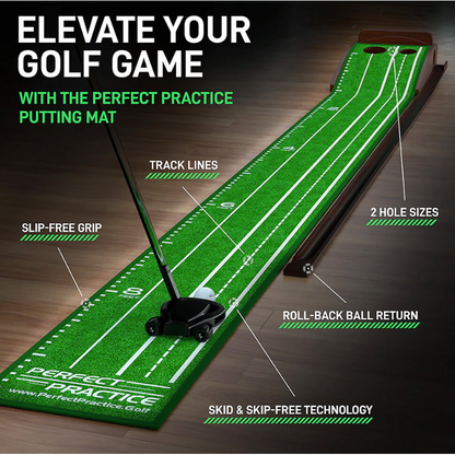 KIER Perfect Practice Putting Mat - Standard Edition 9.6' FT