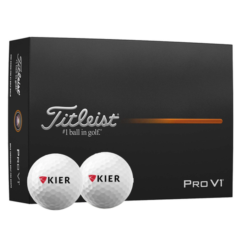 KIER Titleist Pro V1 2025 Golf Balls - Dozen