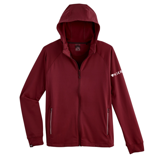 KIER Men's Weekender Performance Fleece Full Zip Hoodie
