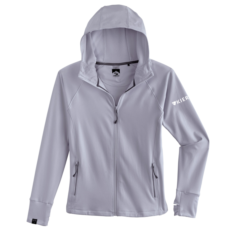 KIER Women's Weekender Performance Fleece Full Zip Hoodie