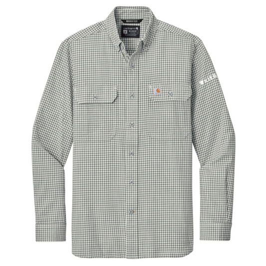 KIER Carhartt® Rugged Flex® Plaid Long Sleeve Shirt